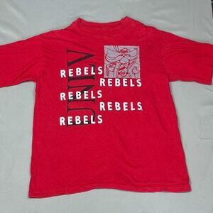 Vintage UNLV Rebels T-Shirt Large Hey Reb Single Stitch